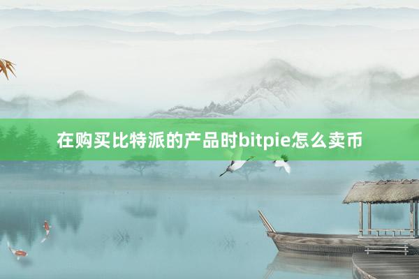 在购买比特派的产品时bitpie怎么卖币