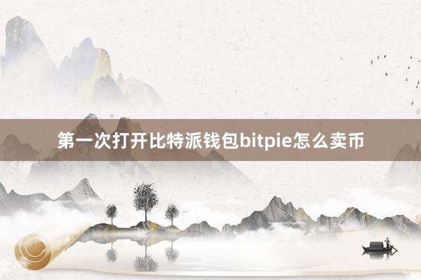 第一次打开比特派钱包bitpie怎么卖币