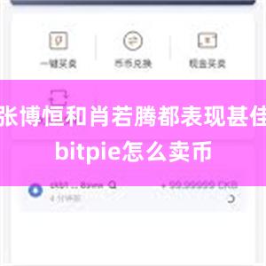 张博恒和肖若腾都表现甚佳bitpie怎么卖币