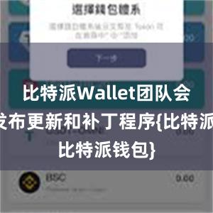 比特派Wallet团队会定期发布更新和补丁程序{比特派钱包}